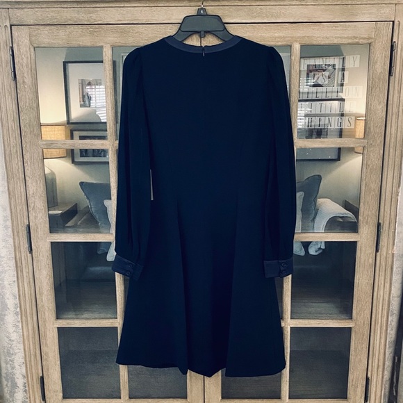 NWT Vince Camuto Chiffon Long Sleeve Dress 6 - Picture 4 of 4